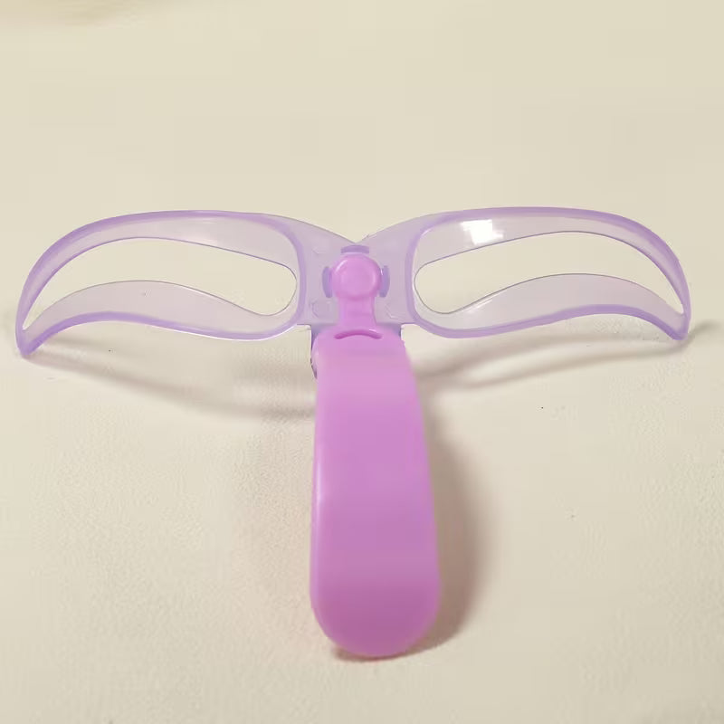 1 Set of 8 Eyebrow Shape Templates – Eyebrow Shaping Tools for Makeup Application