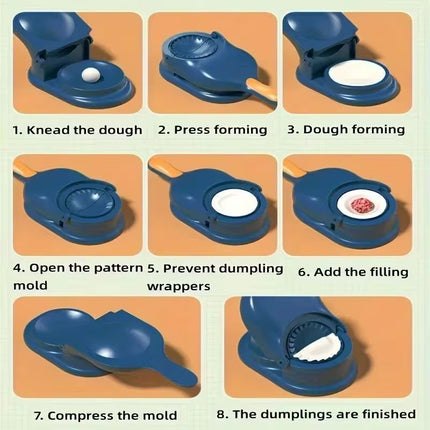 1pc Household Dumpling Skin Maker – DIY Dumpling Mould for Home Kitchen Use