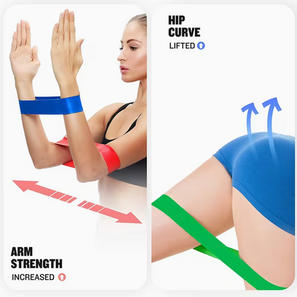 Yoga Resistance Rubber Band – Level 5 Fitness Band for Strength, Pilates & Full-Body Training