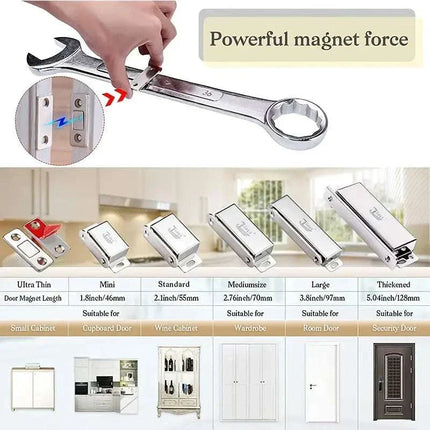 Ultra Thin Magnetic Catch for Cabinet Doors (1 Piece)