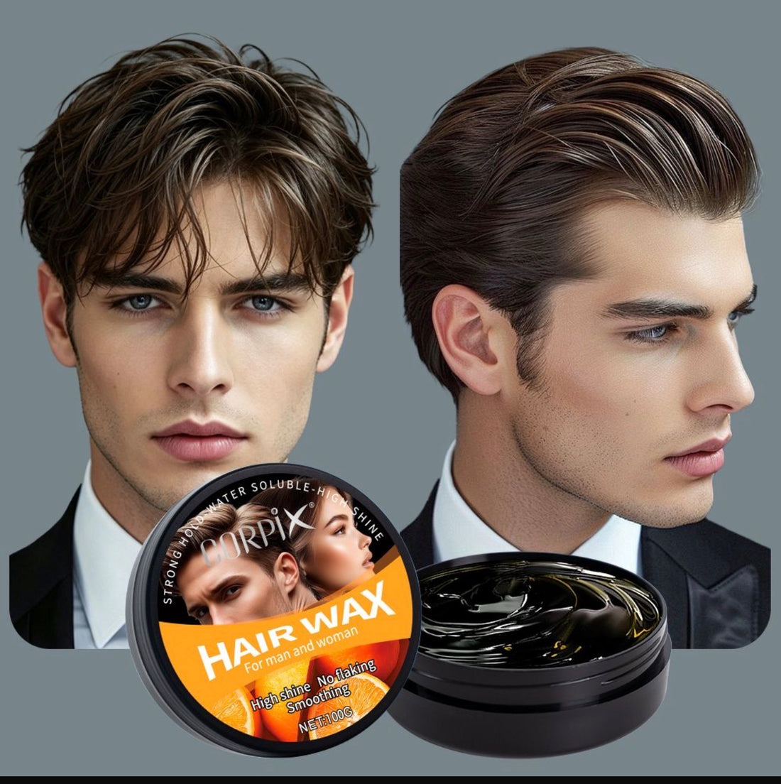 CORPIX Hair Styling Wax – Extreme Hold &amp; Look (Matte to Gloss Finish) – 100g
