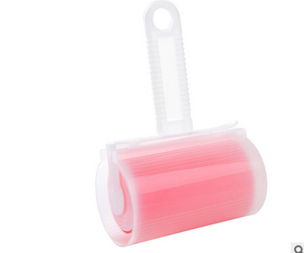 Colorful lint rollers and dust remover brushes for pet hair and lint removal