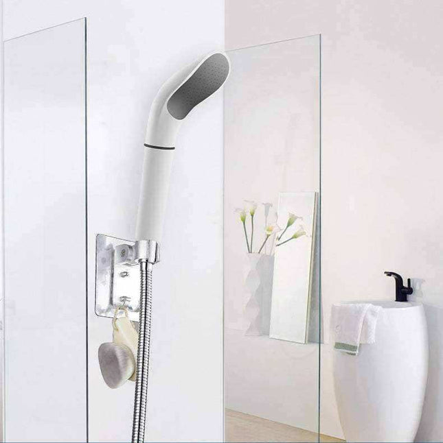 High-pressure detachable showerhead with built-in water filter and universal fitting