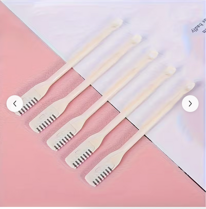 6PCS Gentle &amp; Painless Nose Hair Trimmer Set – 360° Rotating Dual-Head Facial Hair Removal Tool