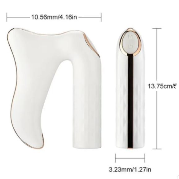 Smart Relax Gua Sha Massager device for muscle relaxation and tension relief with ergonomic design