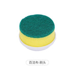 Scouring pad brush head / General