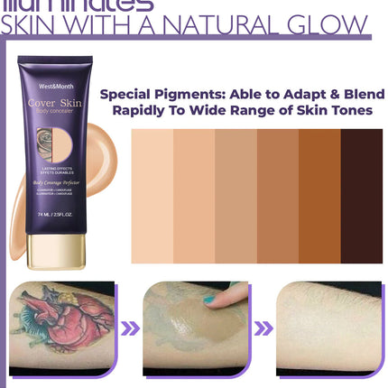 West&Month Waterproof Body Concealer for Scars