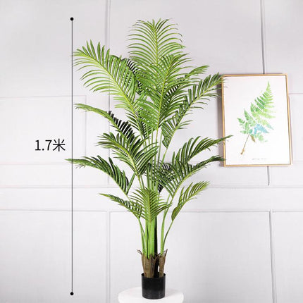 European style simulation traveler's banana tree decor with realistic foliage for indoor and outdoor use
