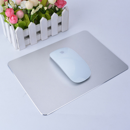 Customizable Aluminum Alloy Mouse Pad with Laser Logo