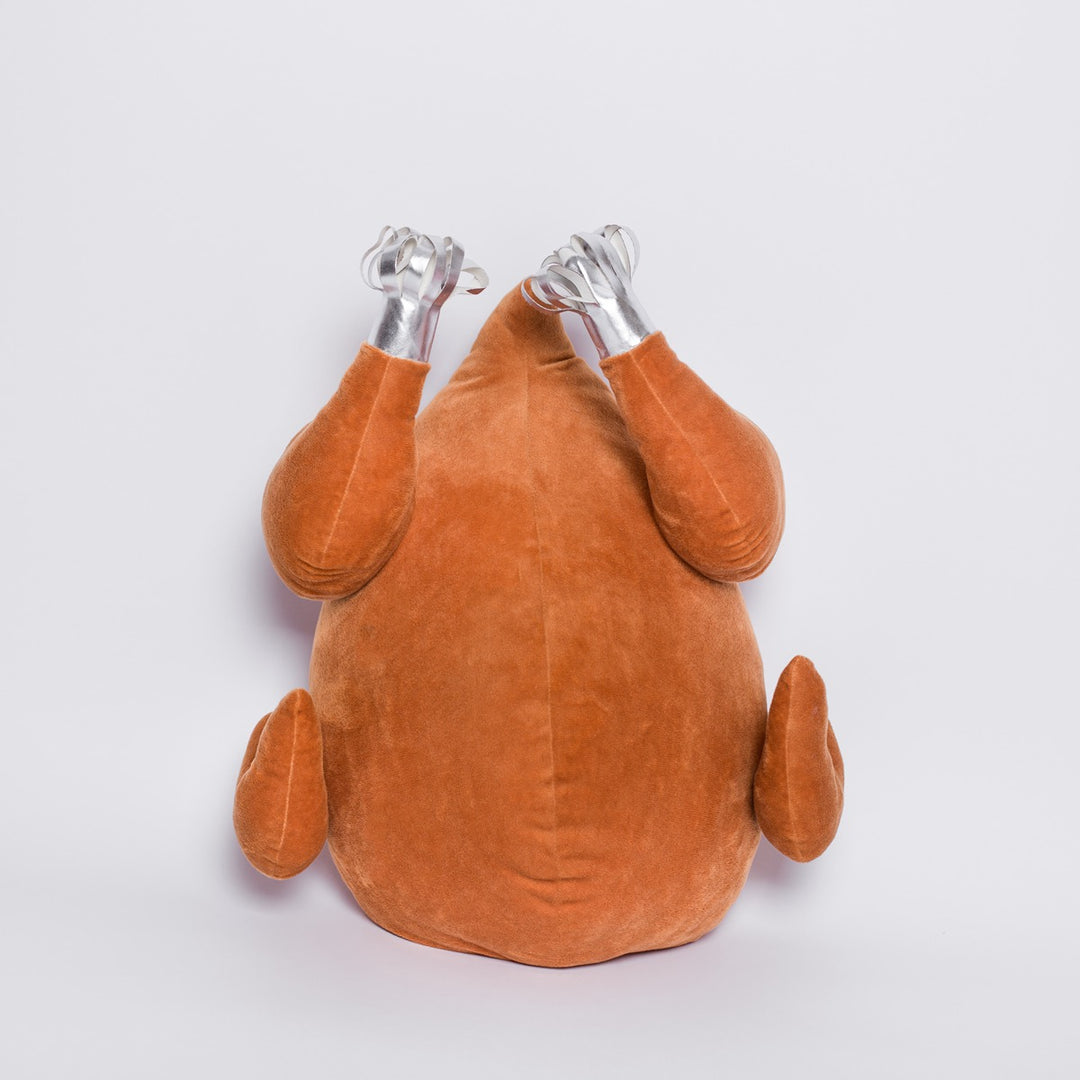 Turkey Tissue Box with Pillow and Blanket Set