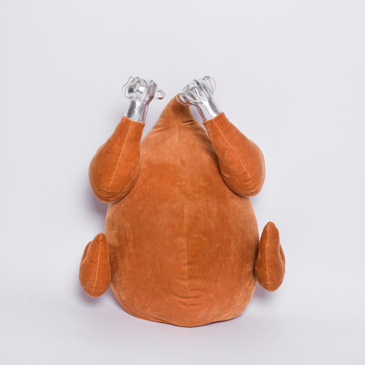 Turkey Tissue Box with Pillow and Blanket Set