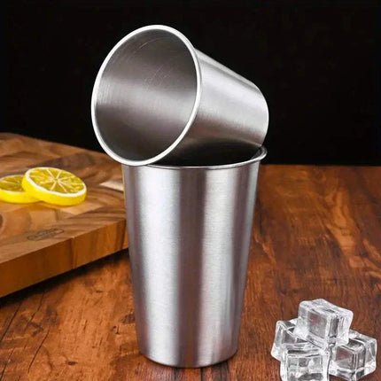 Stainless Steel Single Layer Handy Drinking Cup
