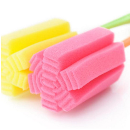 Creative Eco-Friendly Long Handle Cup Cleaner Sponge Brush