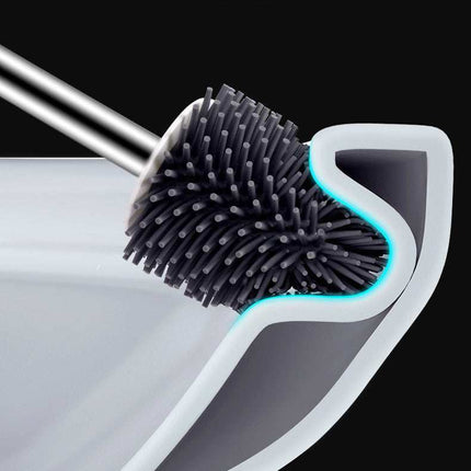 Toilet Cleaning Brush Set with Long Handle