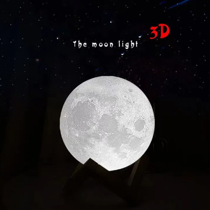 3D Moon Lamp Night Light