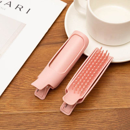 Pink Korean Style Hair Root Volumizing Clip for adding volume to bangs and securing hair roots