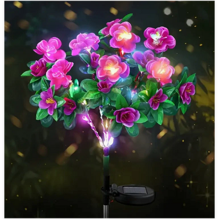 Azalea Flowers LED Garden Lights (One Piece)