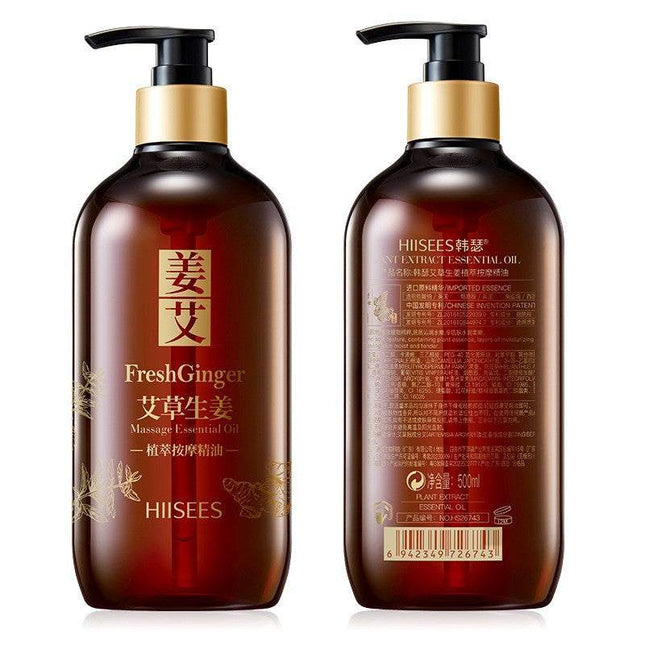 Ginger Essential Oil 500ml for Body Care and Moisture