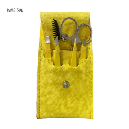 Stainless Steel Tweezers Set for Beauty and Grooming