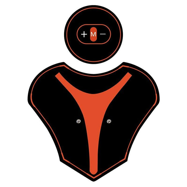 Multi-functional smart neck massager patch with EMS muscle stimulator and five massage modes for shoulder relief