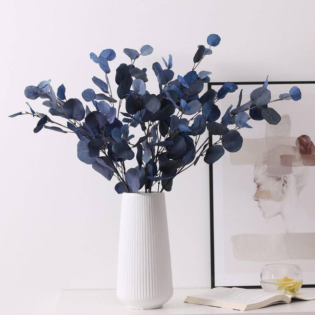 Realistic silk apple leaves simulation in autumn shades for wedding photography decor