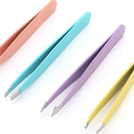 Stainless Steel Tweezers Set for Beauty and Grooming