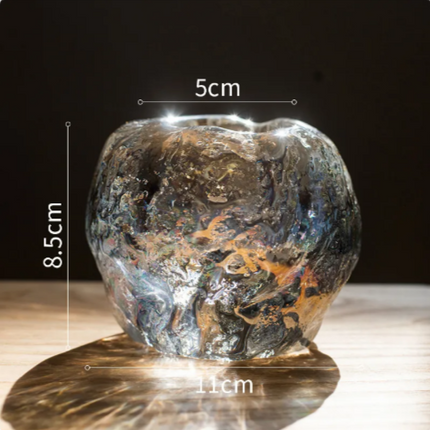 Glass Candle Holder – Elegant Table Decor