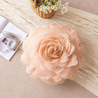 Light apricot gauze (without pillow) / 55*55 (including petals)-194g