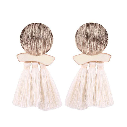 Ethnic Boho Tassel Earrings from Amazon