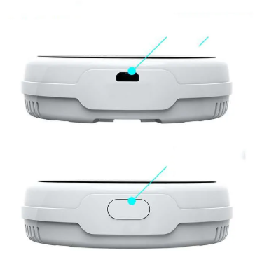 Home Creative Simple Smart Gas Alarm ceiling-mounted wireless gas leak detector with real-time alerts.
