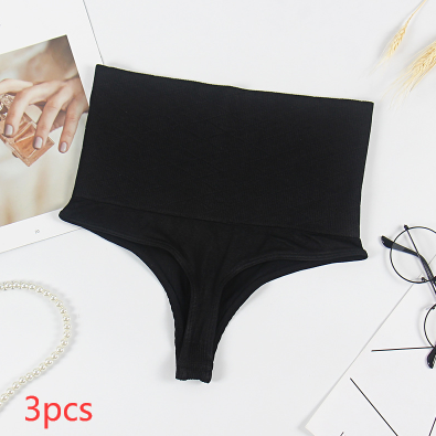 Slimming abdomen and hips shaping nylon body shaper in black and skin tone with adjustable features for a slim figure