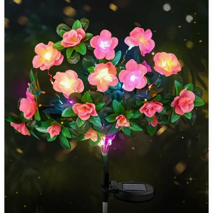 Azalea Flowers LED Garden Lights (One Piece)
