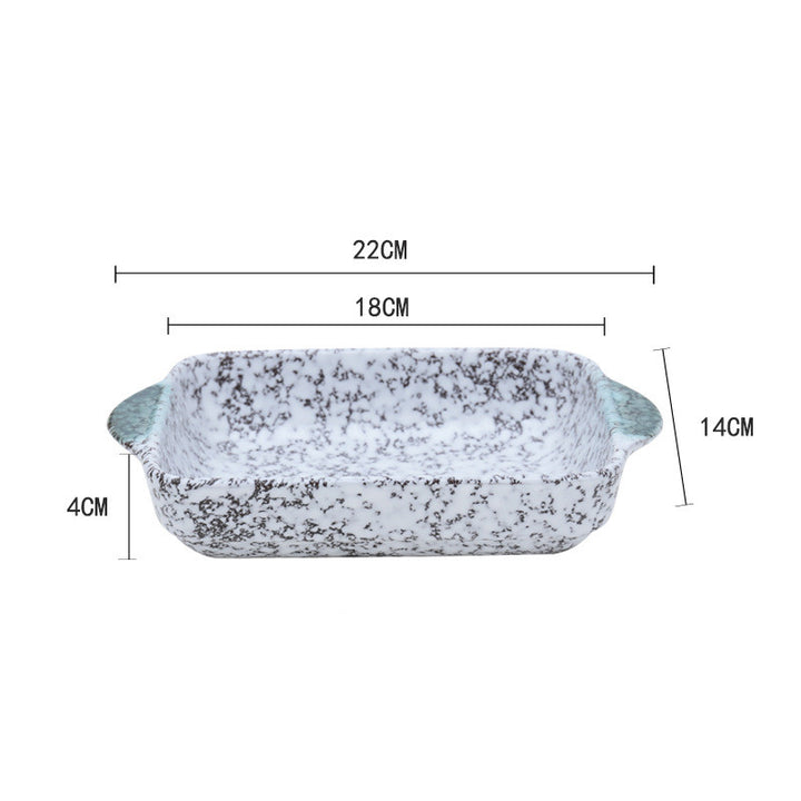 Creative Ceramic Baking Bowl for Microwave Use