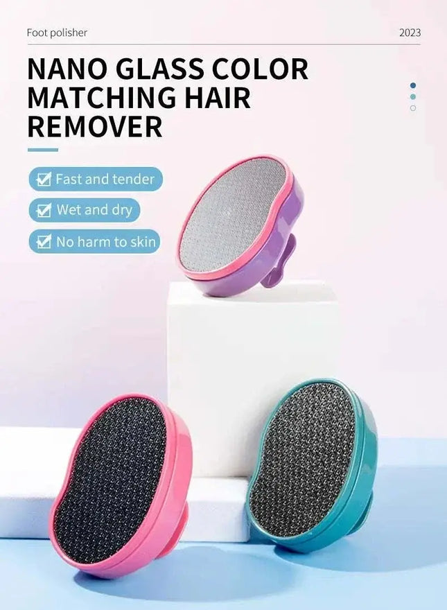 Crystal Nano Glass Hair Remover painless reusable epilator in various colors