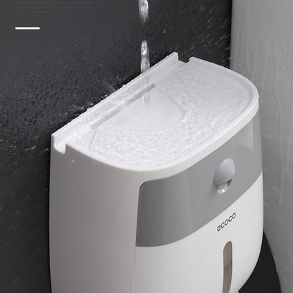 Creative Waterproof Toilet Paper Holder and Tissue Rack