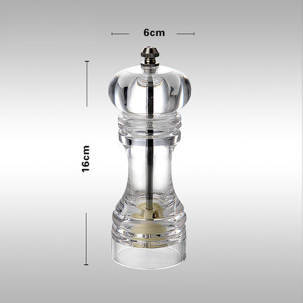 Creative Hand Glass Grinder with Pepper Mill