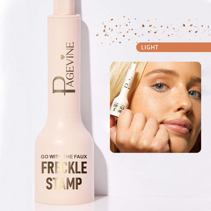 5-point freckle stamp pen with quick-dry waterproof liquid for natural freckles and beauty marks