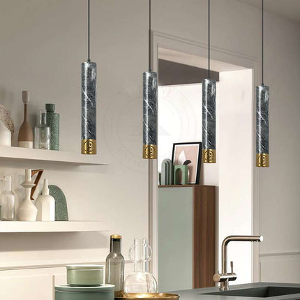 Modern Nordic Cylinder Pendant Light Adjustable pack 1/2~4599
