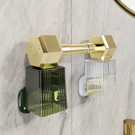 Wall-Mounted Electric Toothbrush Storage Rack Set