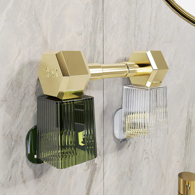 Wall-Mounted Electric Toothbrush Storage Rack Set