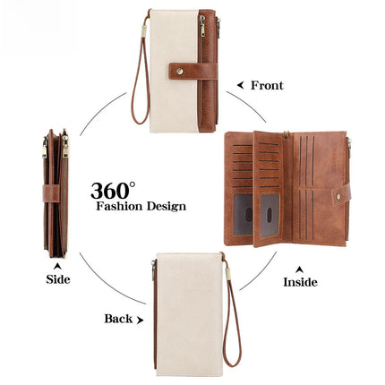 LuxeGuard™ Long Wallet