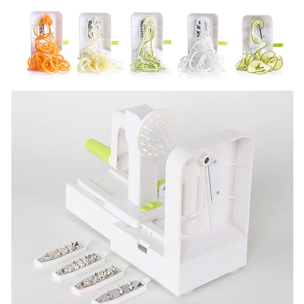 Multifunctional Spiral Vegetable Cutter and Slicer