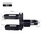 Rotating Hair Dryer rack Black