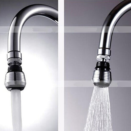 360-Degree Splash-Proof Plastic Kitchen Faucet Bubbler