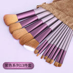 Purple 13-cloth bag