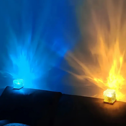 Dynamic 16-Color Water Wave Projector Lamp