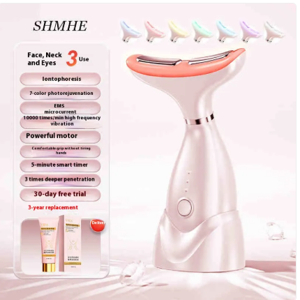 Portable plastic beauty instrument for face lifting and tightening with wrinkle removal function