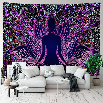 New Yoga Meditation Tapestry for Sofa or Wall Decor