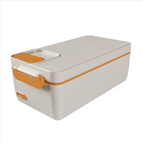 White Orange / Electric Lunch Box