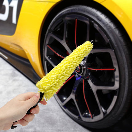 Multi-Functional Sponge Tire and Wheel Cleaning Brush